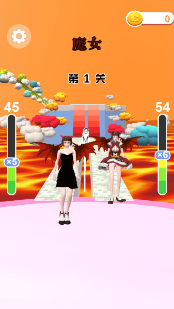 女神向前冲游戏