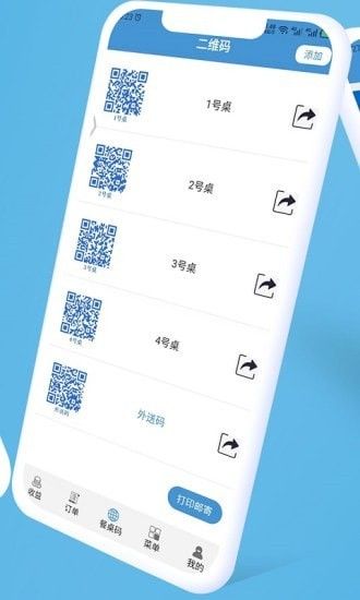 餐桌码件