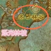 《魔兽世界》烁光林枝位置介绍