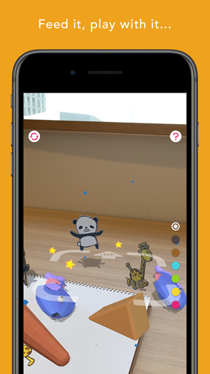 RakugakiAR app
